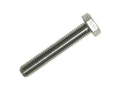 METALMATE High Tensile Set Screw ZP M10 x 100mm (Box 50) MEMHTS10100Z