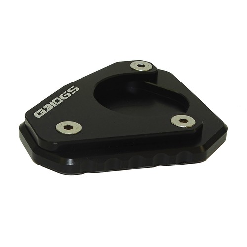 Nero cavalletto laterale estensione piastra supporto per 2017-2019 BMW G310GS - Picture 3 of 6