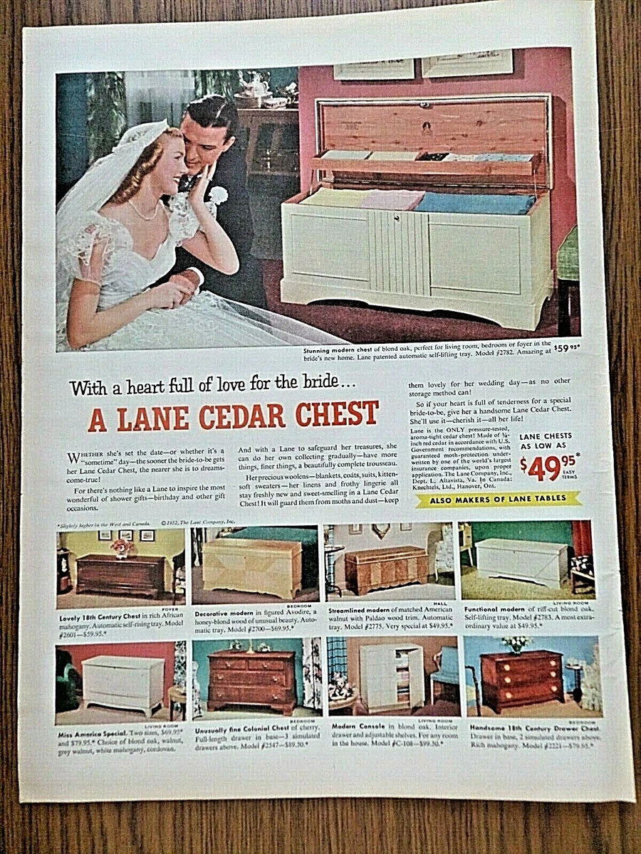 Lane cedar hope chest with heart deals