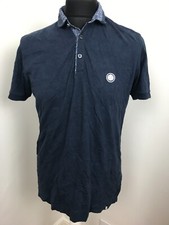 Pretty Green Polo Shirt Mod Retro Designer Size L mens Liam Gallagher Oasis