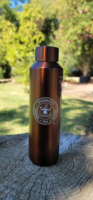 The First Starbucks Store Pike Place Original Logo Stainless Water