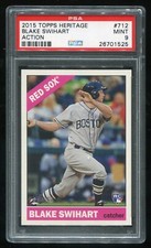 2015 Topps Heritage High Action Variation Blake Swihart #712 PSA 9 (26701525)