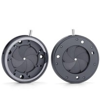 1.5-18.7MM Amplifying Zoom Optical Iris Diaphragm Aperture Condenser 10 Blades