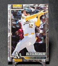 Max Schuemann Diamante Foil 2026 Topps Series 1 Baseball Card #225 Athletics