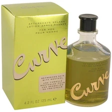 CURVE by Liz Claiborne Aftershave for men 4.2 oz After Shave 125 ml New in Box