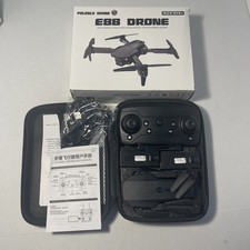 E88 Drone with HD Camera Foldable Quadcopter Aerial Photography Remote Control