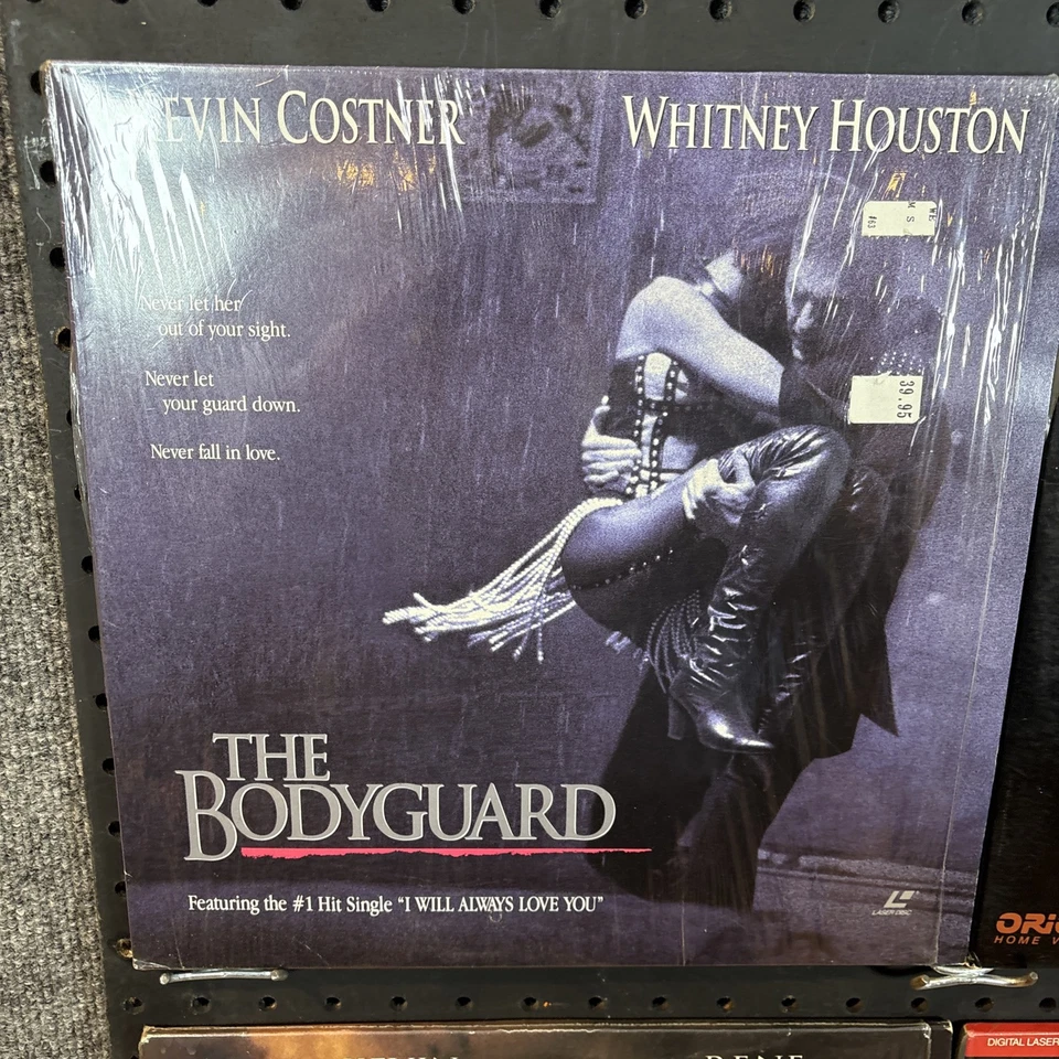 (4)~Costner Laserdiscs~Waterworld, Tin Cup, Dances with Wolves and The Bodyguard - Image 2 of 4