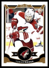 2015-16 O-Pee-Chee #288 Tobias Rieder Arizona Coyotes Hockey Card