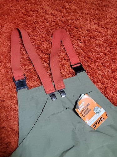 Stihl German Forestry Chainsaw Safety Trousers Green - Picture 8 of 14
