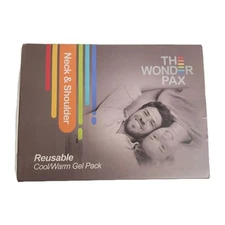 The Wonder Pax Reusable Cool/Warm Gel Pack Click Heat Neck Shoulder Pain Relief