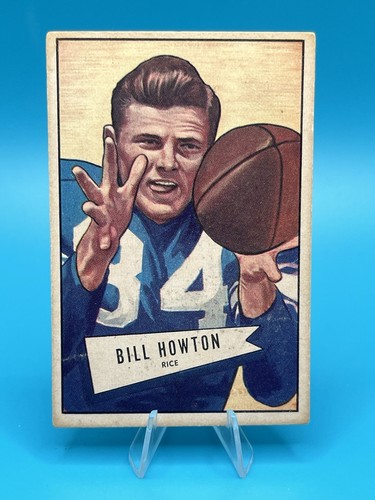 Bill Howton #21 1952 Bowman Small card