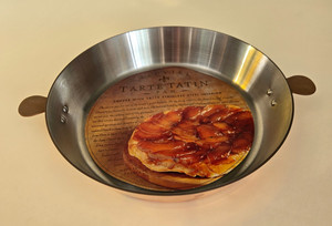 Williams Sonoma Copper Tarte Tatin Pan with Ear Handles - Made in France