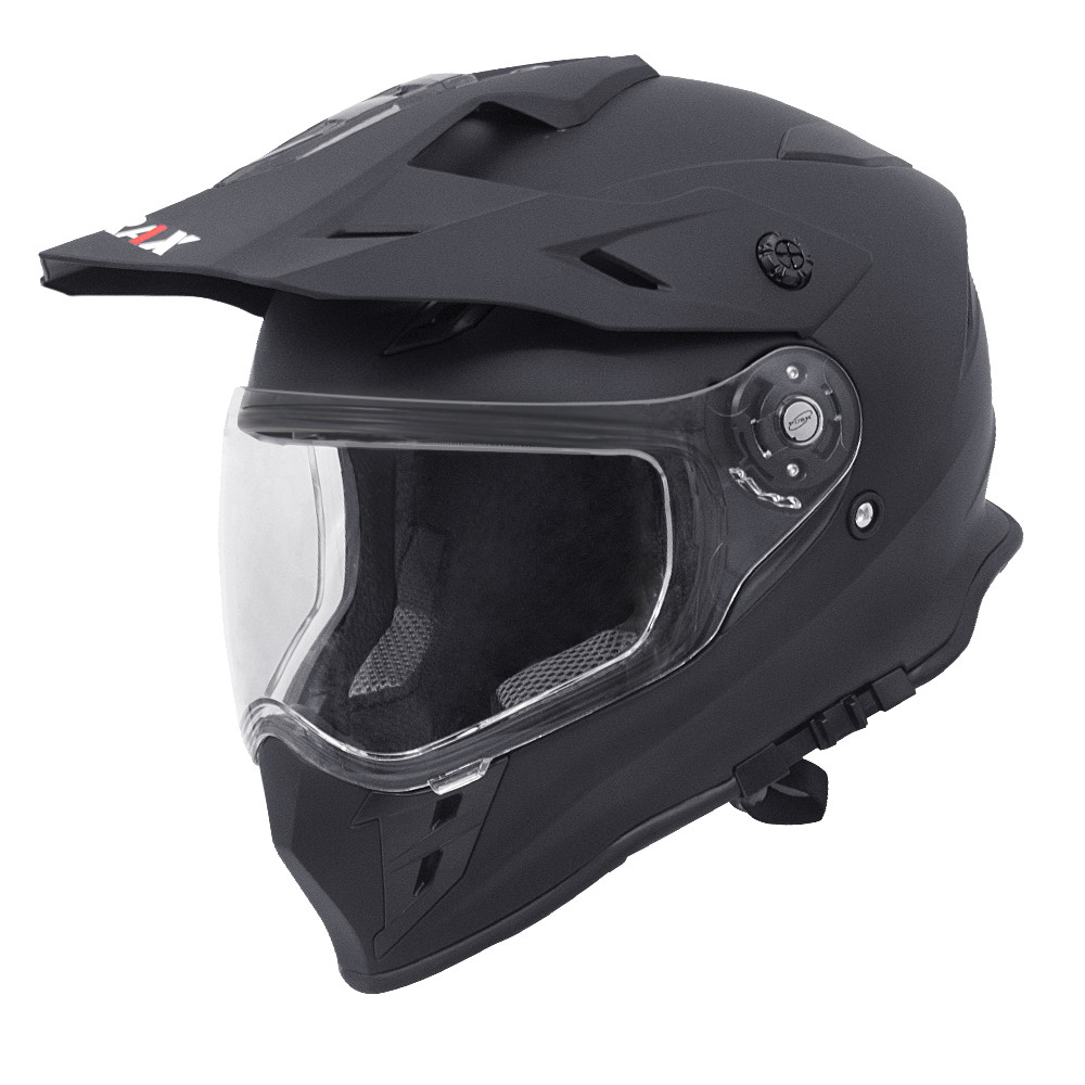 ZORAX ZOR-X327 MX Motocross Helmets Adult XS Size Anti-Scratch & Clear Sun Visor