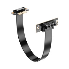 PCIe 4.0 X1 Riser Cable 90 Degree PCIE 1X Male To Female Extension Cord 20CM