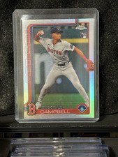 2025 Topps Chrome - Kristian Campbell #171 Refractor (RC)