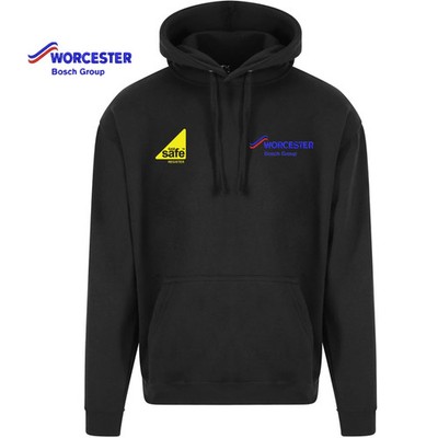 Worcester Bosch Hoodie GAS SAFE Klempner Kessel Monteur Uniform gestickte Logos