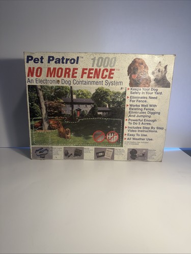 pet patrol 1000 dog containment system