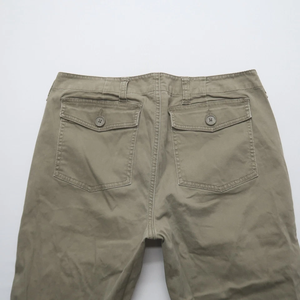 Cabi Womens Utility Pants Size 8 Brown Skinny Cotton Stretch Mid Rise Casual - Image 4 of 4
