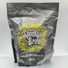 Perfectly Posh SPOOKY BREW Fizi Bath Bomb 6 Pack SEALED Jasmine Sage Plum