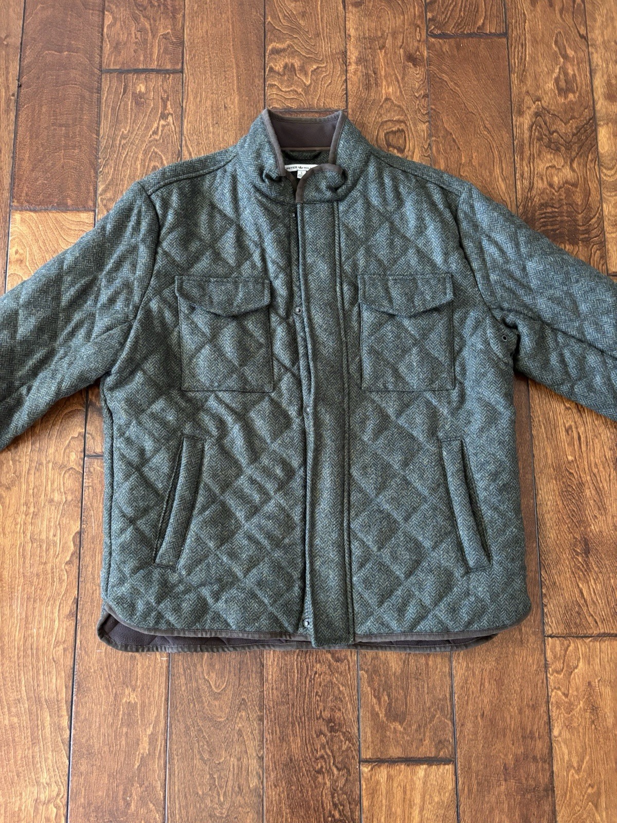 Peter Millar Mountainside Collection Quilted Wool… - image 1