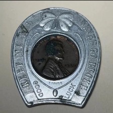 SOUVENIR BUFFALO N Y HORSESHOE 1940 PENNY TOKEN