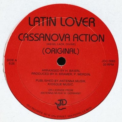 Latin Lover - Cassanova Action (12'')