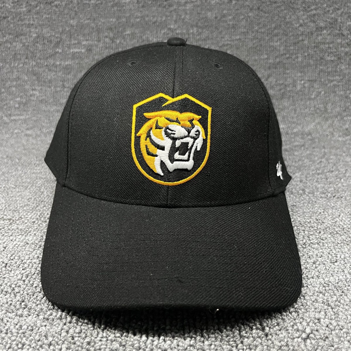 Hanshin Tigers '47 Brand MVP Hat Black Gold NPB Baseball Adjustable Cap New