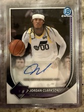 2025-26 Bowman Chrome Jordan Clarkson #BCA-JC Autograph Utah Jazz