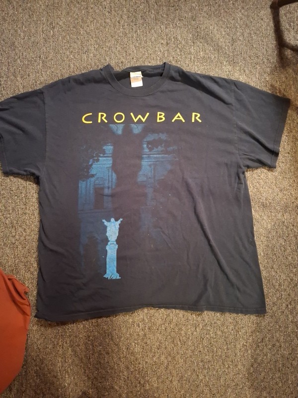 Vintage Crowbar t shirt, XL - Sonic Excess In Its Purest Form 2001