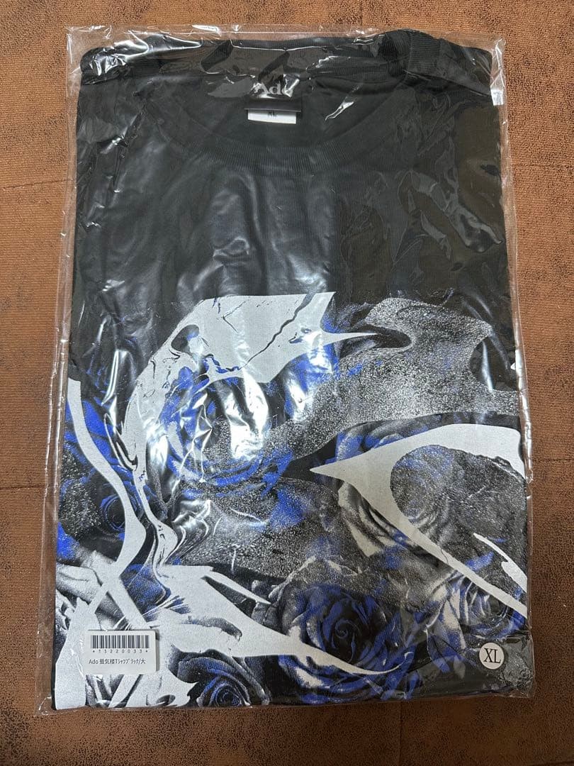 Ado shinkirou live t-shirt black m size music merchandise apparel