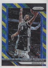 2018-19 Panini Prizm Choice Blue Yellow & Green Prizm DeMarre Carroll #218 11pj