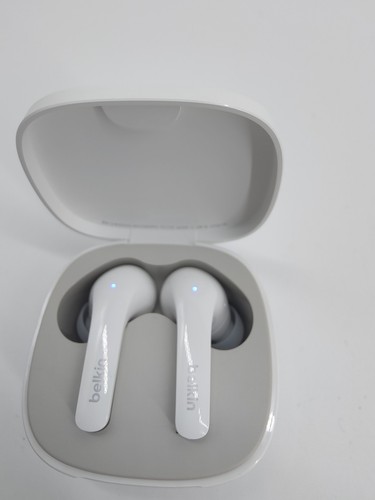 Belkin SOUNDFORM Flow True Wireless Earbuds mit aktiver Geräuschunterdrückung weiß - Bild 6 von 7