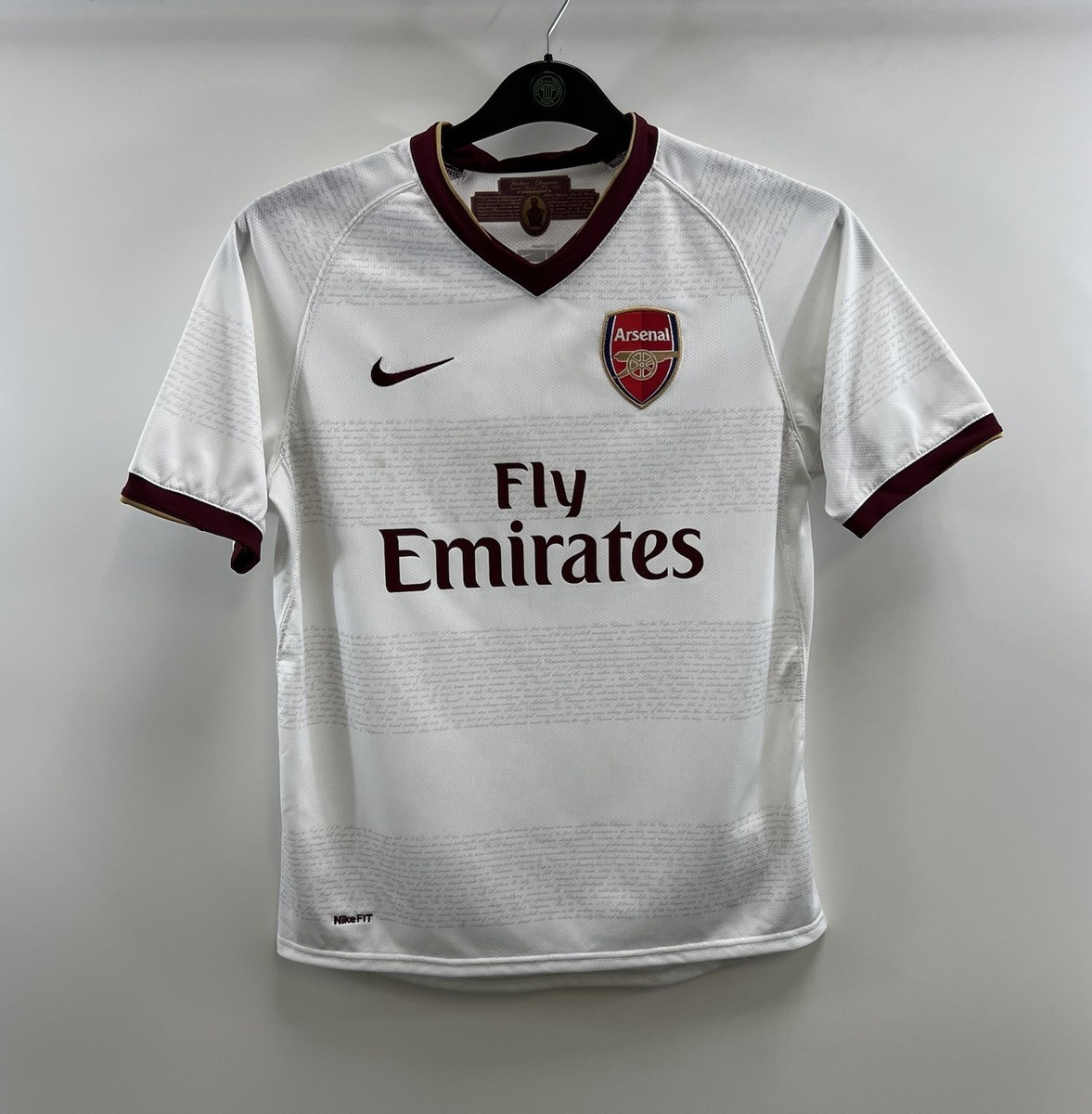 Arsenal Away Football Shirt 2007/08 Children's 12/13 Years Nike