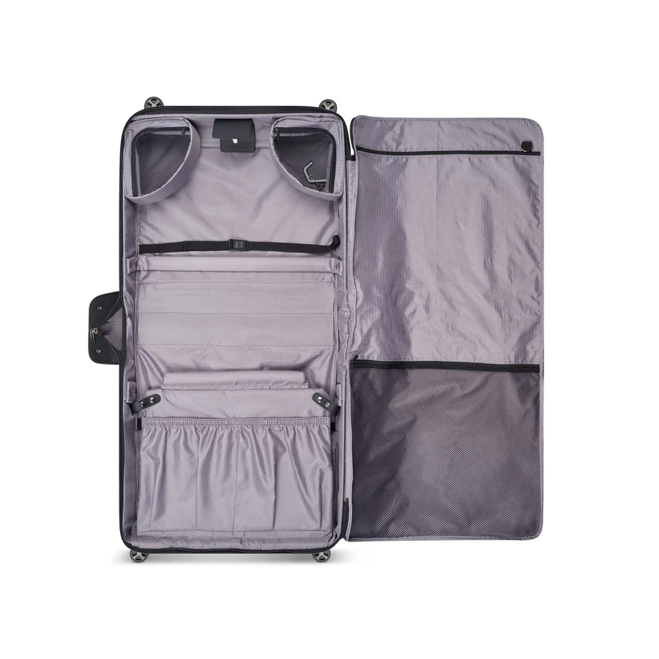 Helium DLX Rolling Garment Bag with Spinner Wheels, Black - Image 2 of 4