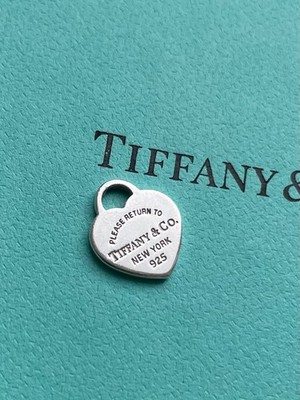 tiffany & co. herzanhänger charm herzen heart return to silber 925 klein/mini