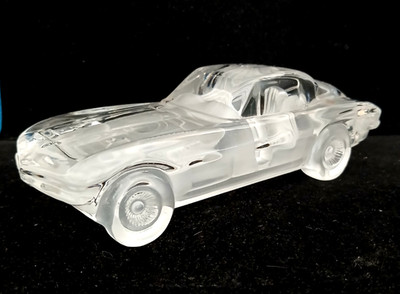 1963 Chevrolet Corvette Stingray Coupe Lead Crystal Hofbauer Car Model
