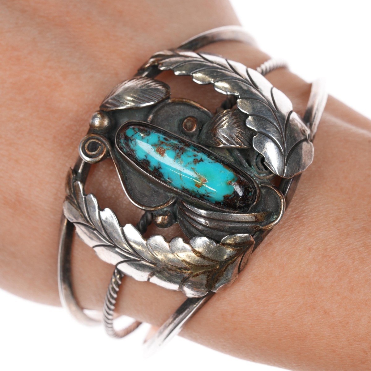 VINTAGE 60s〜70s Navajo Turquoise Bangle 60－70s Navajo Turquoise Bangle