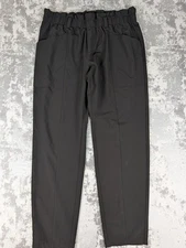 90 Degree By Reflex Women's Black Activewear Pants Large High Rise 35"W
