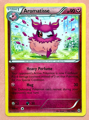 Aromatisse~Cute Pink Pokemon ~Pretty in Pink & Pastel Gallery~Cute Pokemon Cards