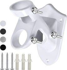 Flag Pole Holder for Outside House, Heavy Duty Flag Pole Mounting Bracket, Alumi