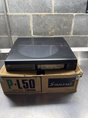 Sansui P-L50 Direct Drive Linear Tracking Turntable