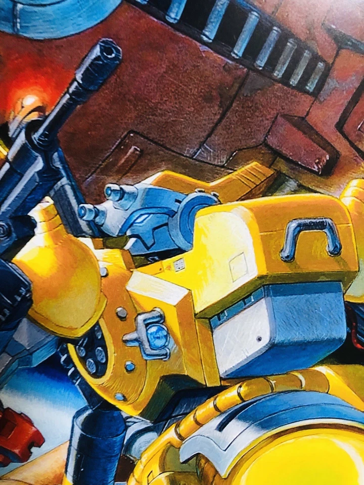 CYBERBOTS -FULLMETAL MADNESS : 2022 /1994 AC Capcom Poster (Roll:BN 20 × 29in - Image 4 of 4