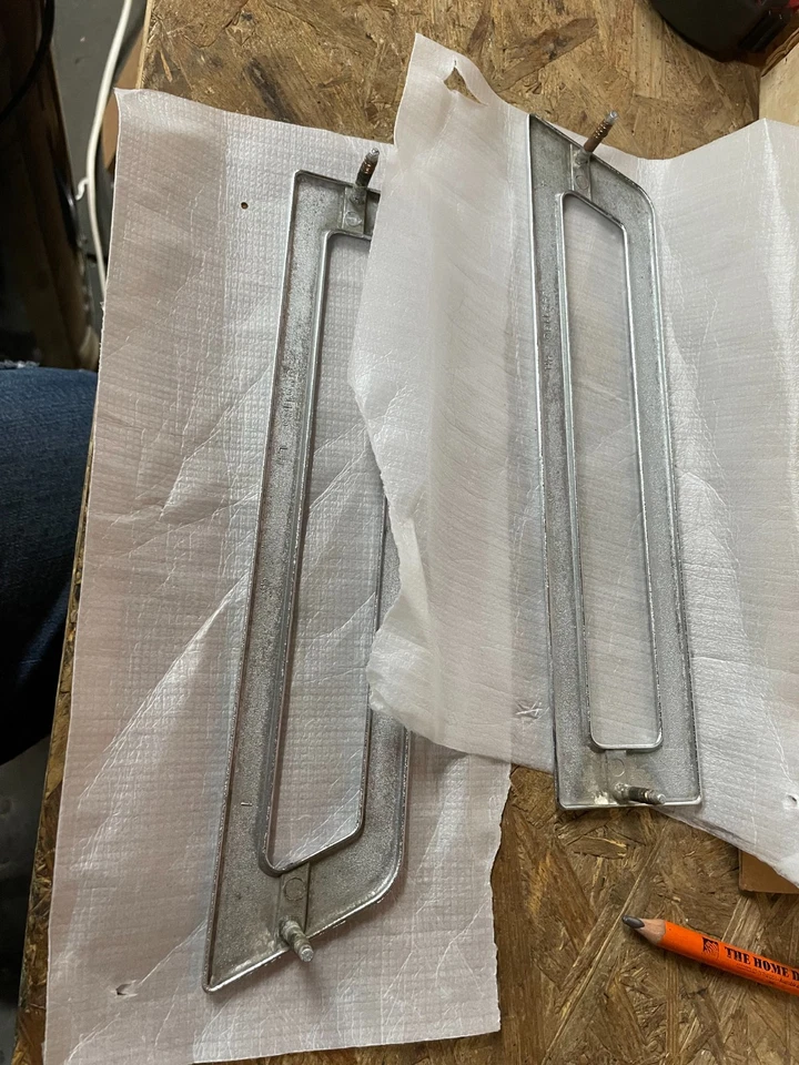 Chevrolet Chevy Impala Bel Air Biscayne 1971 1972 1973 par de bisel marcador trasero Foto 2 de 2