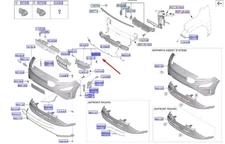 HYUNDAI KONA Electric MK1 Fuel Filler Door Push Opener 81560CN001 NEW GENUINE