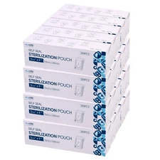 4000(20 Boxes) Self Sealing Sterilization Pouches Autoclave Pouch-2.75"x9"