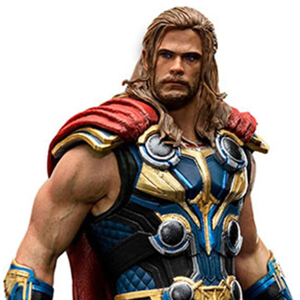 Figurine Thor Marvel avec Stormbreaker articulée pour collectionneur