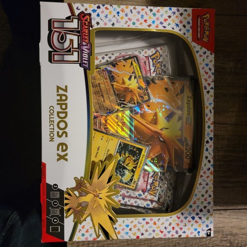 Pokemon 4 booster packs, 151 collection box Factory SealedđŸ”¥IN HAND SHIPS FAST
