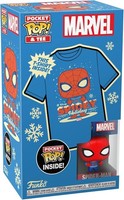 Gadget - Marvel: Funko Pocket Pop! & Tee - Holiday Spider-Man Tg. Xl -D- Funko