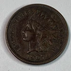 1907 INDIAN HEAD Cent VERY NICE - FULL LIBERTY - XF++
