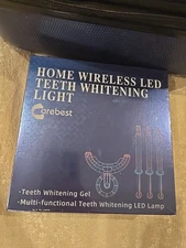 HOME WIRELESS LED TEETH WHITENING LIGHT , TEETH WHITENING GEL 